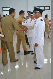 Wabup Lantik Tiga Sangadi